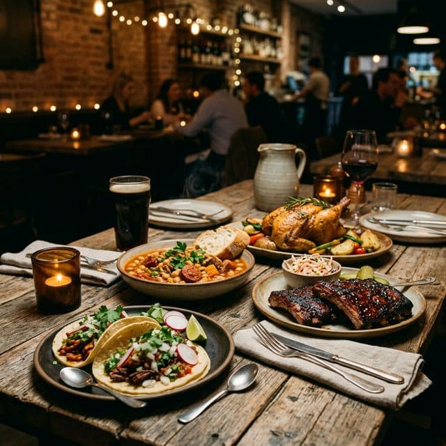 The Hood Weekly Menu